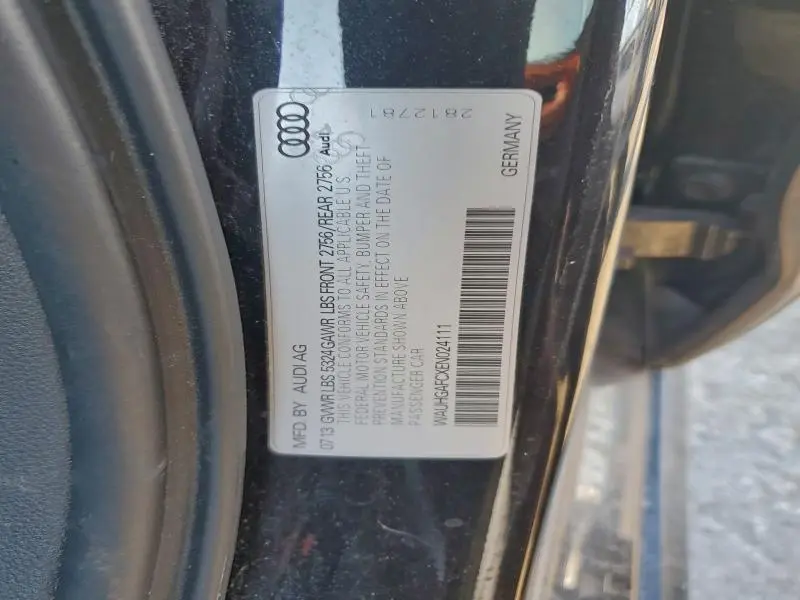 2014 AUDI A6 PRESTIGE  