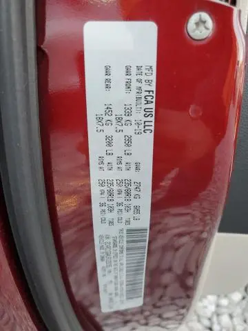 2020 CHRYSLER PACIFICA LIMITED  