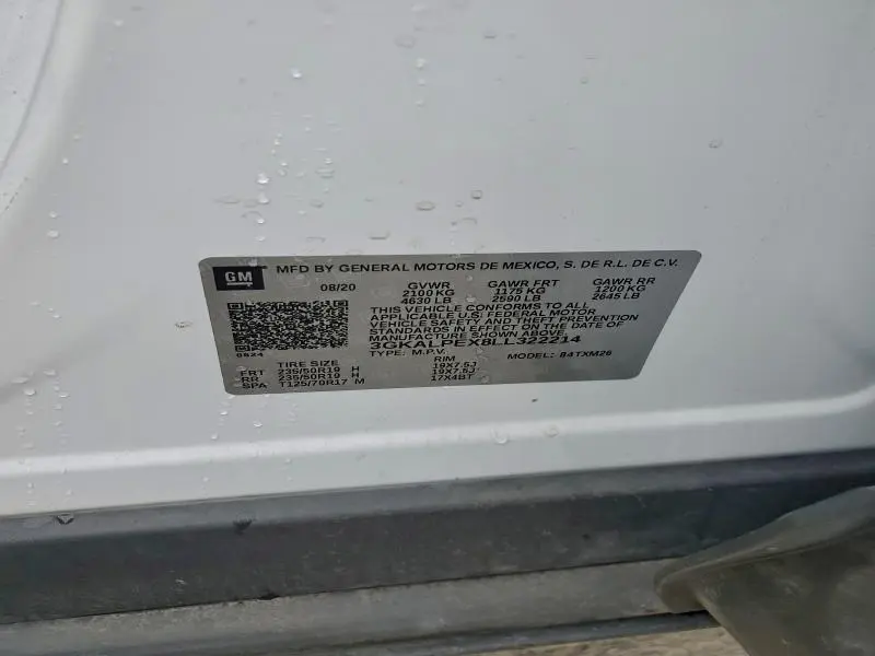 2020 GMC TERRAIN SLT  