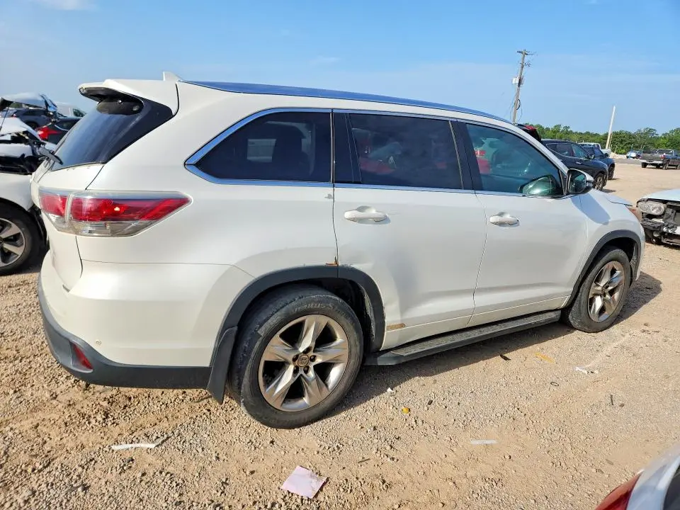 2015 TOYOTA HIGHLANDER LIMITED PLATINUM  