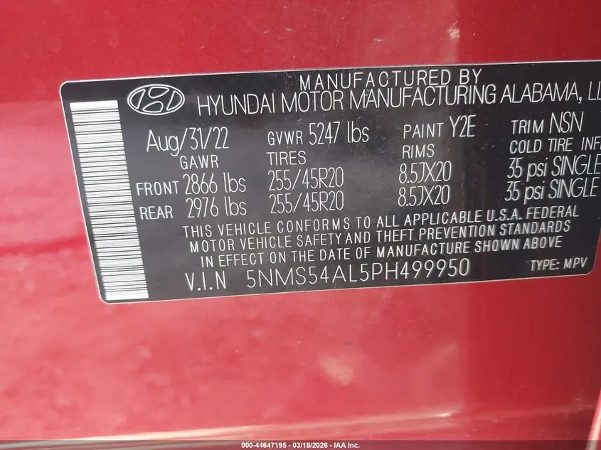 2023 HYUNDAI SANTA FE CALLIGRAPHY