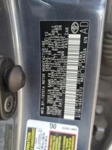 2014 TOYOTA COROLLA L  