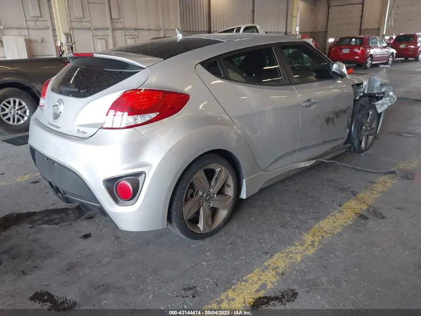 2013 HYUNDAI VELOSTER TURBO W/BLUE