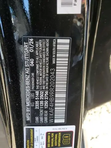 2024 MERCEDES-BENZ C 300 4MATIC  