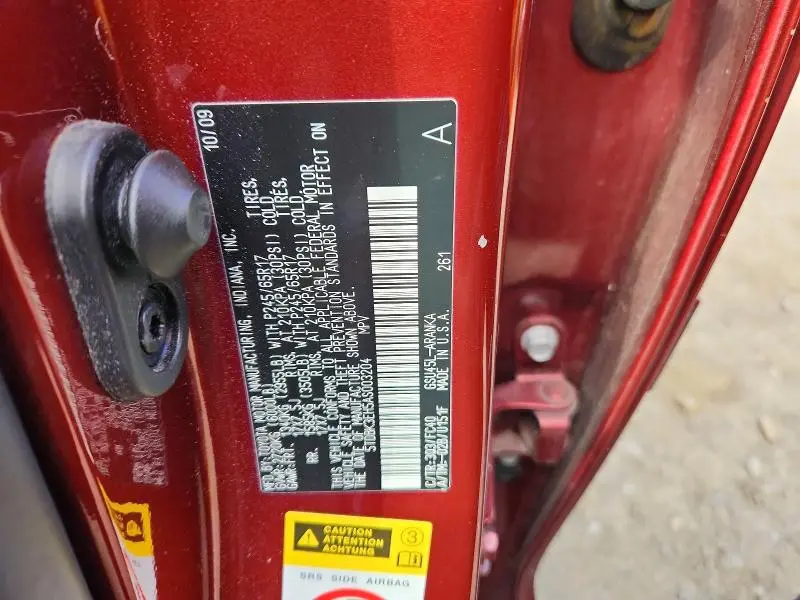 2010 TOYOTA HIGHLANDER BASE  
