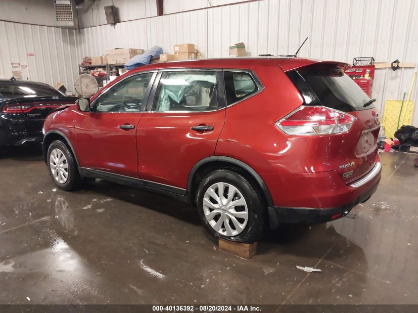 2016 NISSAN ROGUE S