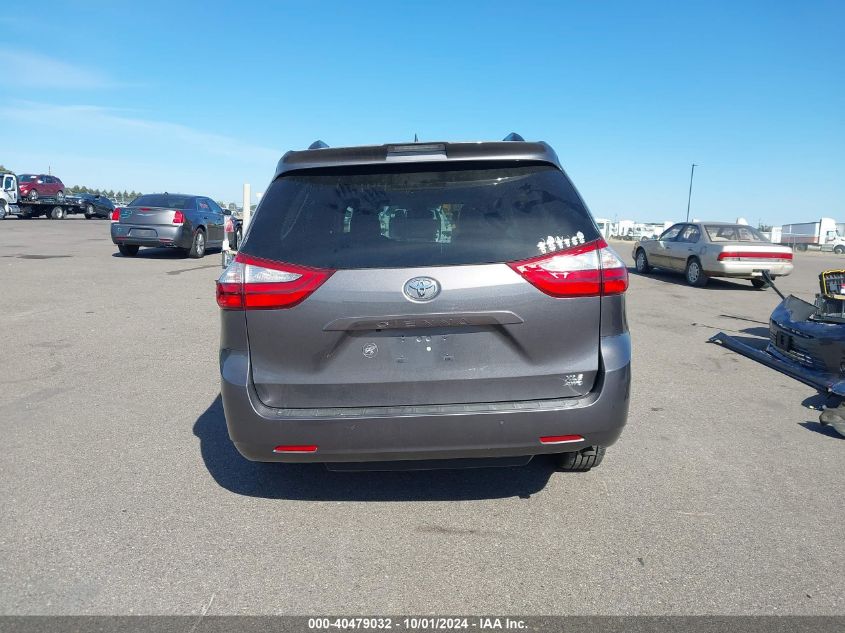 2019 TOYOTA SIENNA XLE 7 PASSENGER