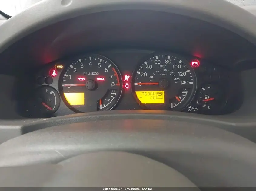 2017 NISSAN FRONTIER SV
