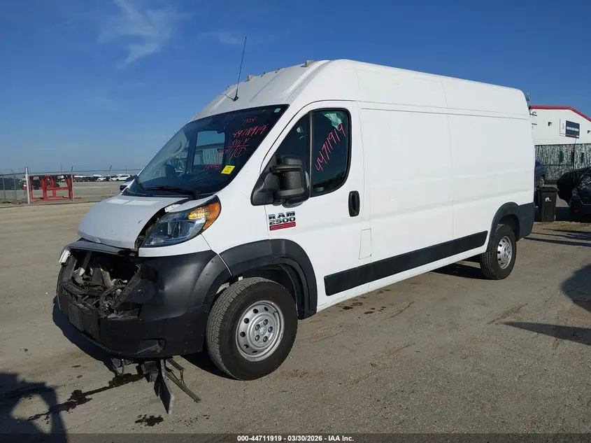 2021 RAM PROMASTER 2500 HIGH ROOF 159 WB