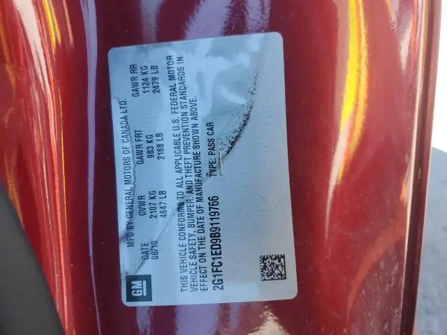 2011 CHEVROLET CAMARO LT  