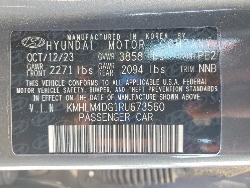 2024 HYUNDAI ELANTRA SEL  