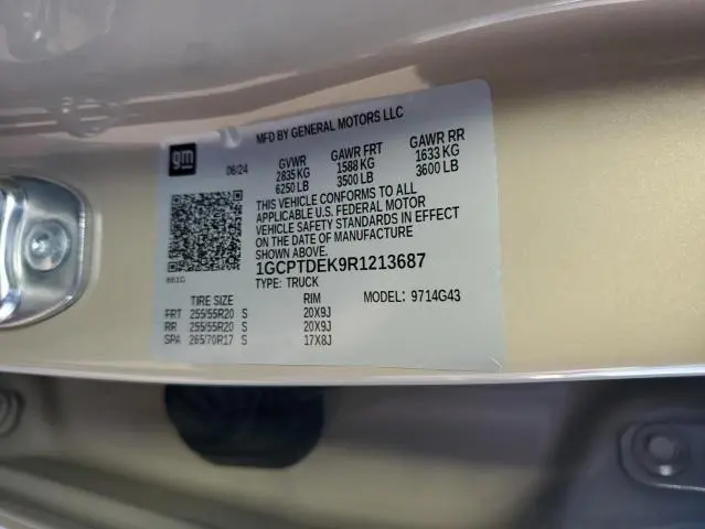 2024 CHEVROLET COLORADO Z71  