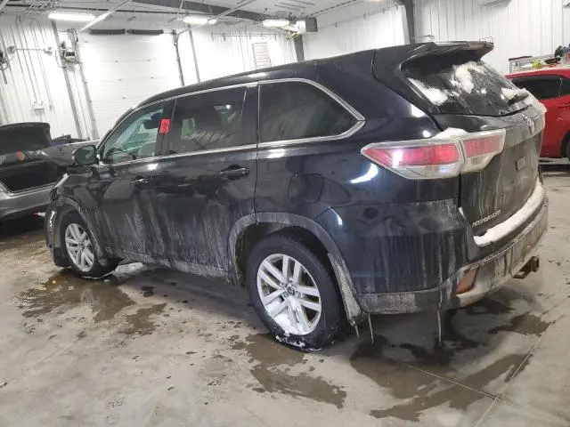2016 TOYOTA HIGHLANDER LE  