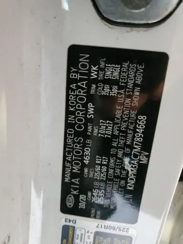 2021 KIA SPORTAGE LX  