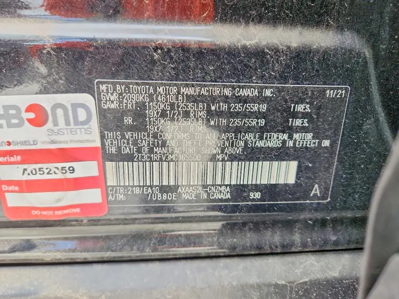 2021 TOYOTA RAV4 XLE PREMIUM  