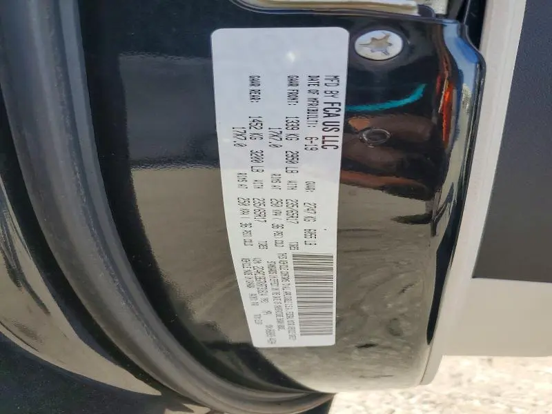 2019 CHRYSLER PACIFICA TOURING L  