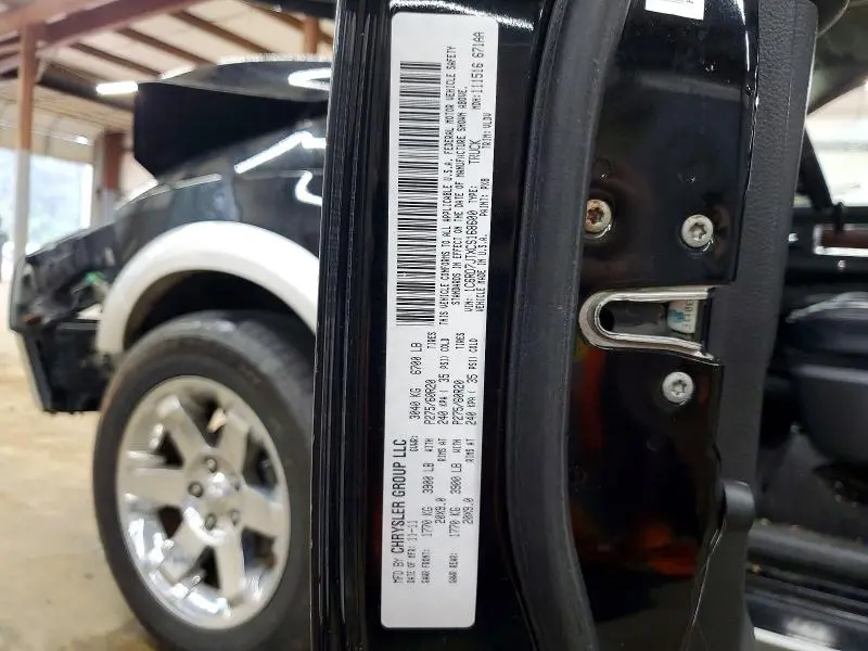 2012 DODGE RAM 1500 LARAMIE  
