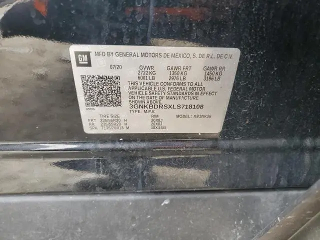 2020 CHEVROLET BLAZER 3LT  