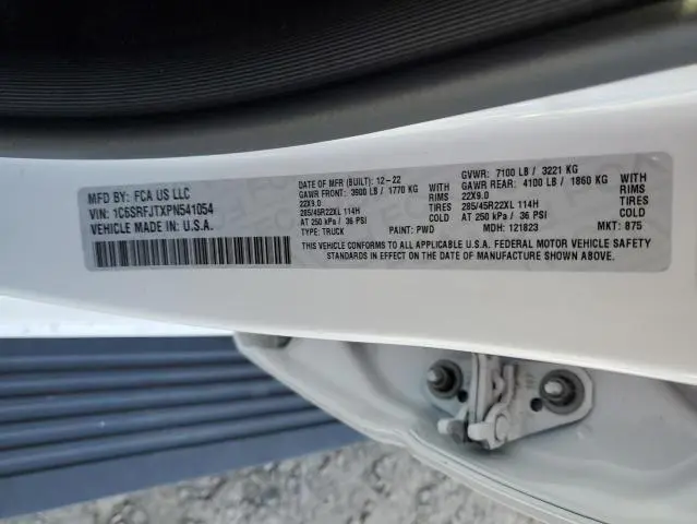 2023 RAM 1500 LARAMIE