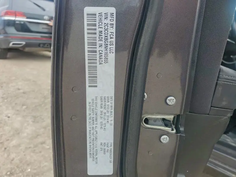 2022 DODGE CHARGER SXT  