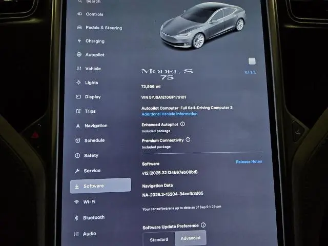 2016 TESLA MODEL S   