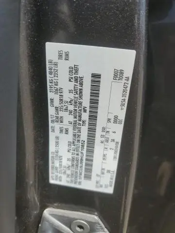 2017 FORD ESCAPE TITANIUM  