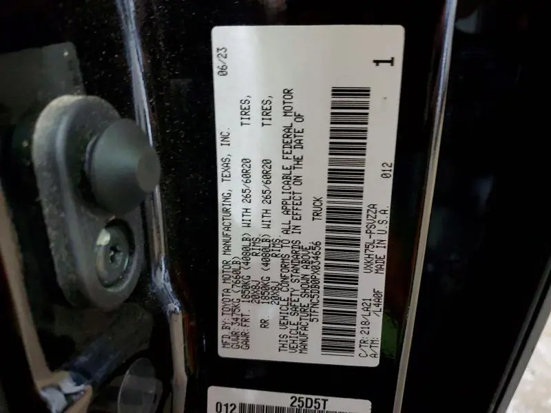 2023 TOYOTA TUNDRA PLATINUM HV  