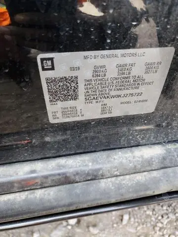 2019 BUICK ENCLAVE ESSENCE  