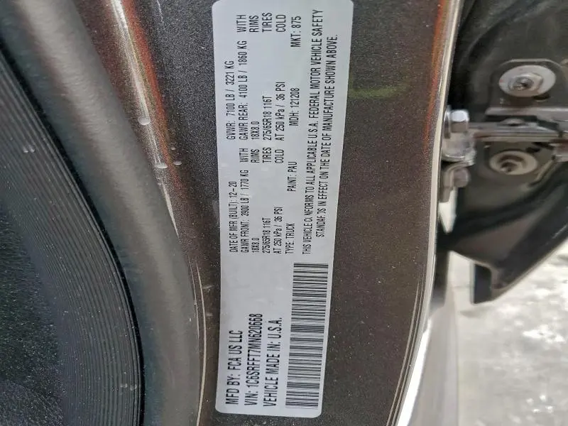 2021 RAM 1500 BIG HORN/LONE STAR  