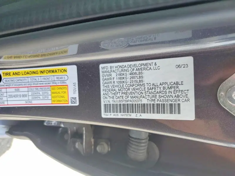2023 ACURA TLX TECH A  