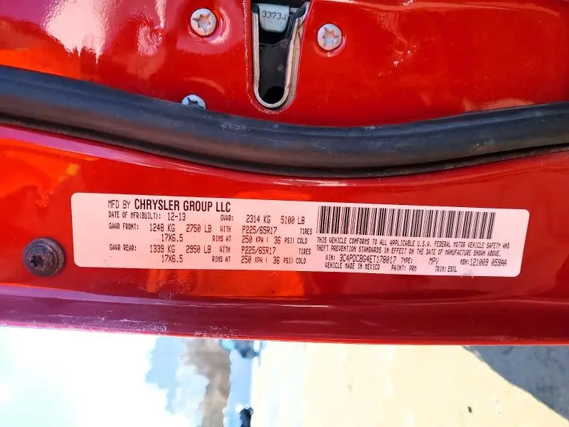 2014 DODGE JOURNEY SXT  