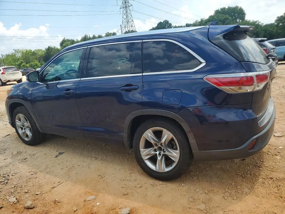 2015 TOYOTA HIGHLANDER LIMITED PLATINUM  