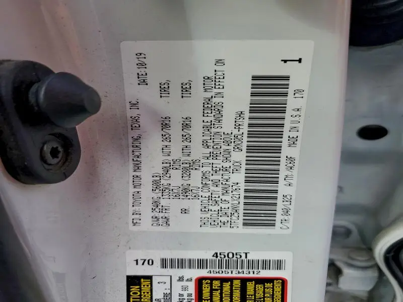 2020 TOYOTA TACOMA DOUBLE CAB  