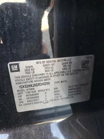 2016 GMC YUKON XL DENALI  