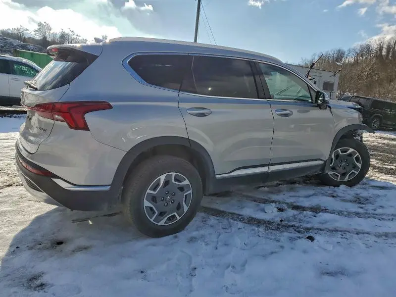 2021 HYUNDAI SANTA FE BLUE  