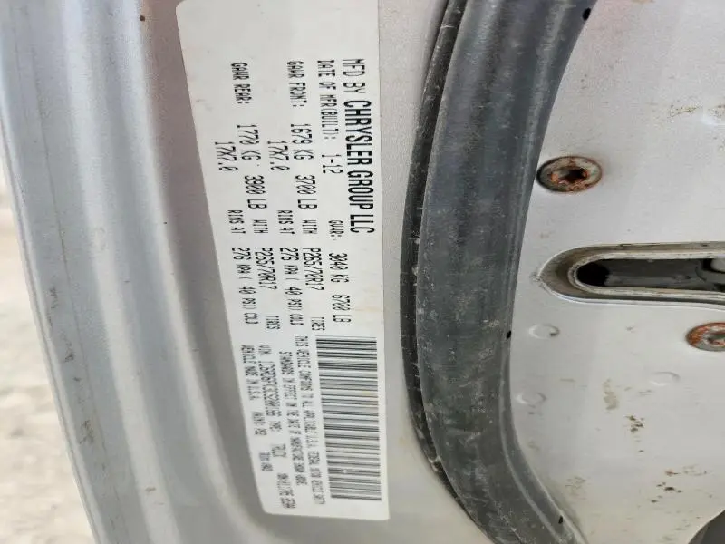 2012 DODGE RAM 1500 ST  