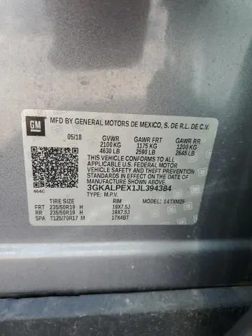 2018 GMC TERRAIN SLT  