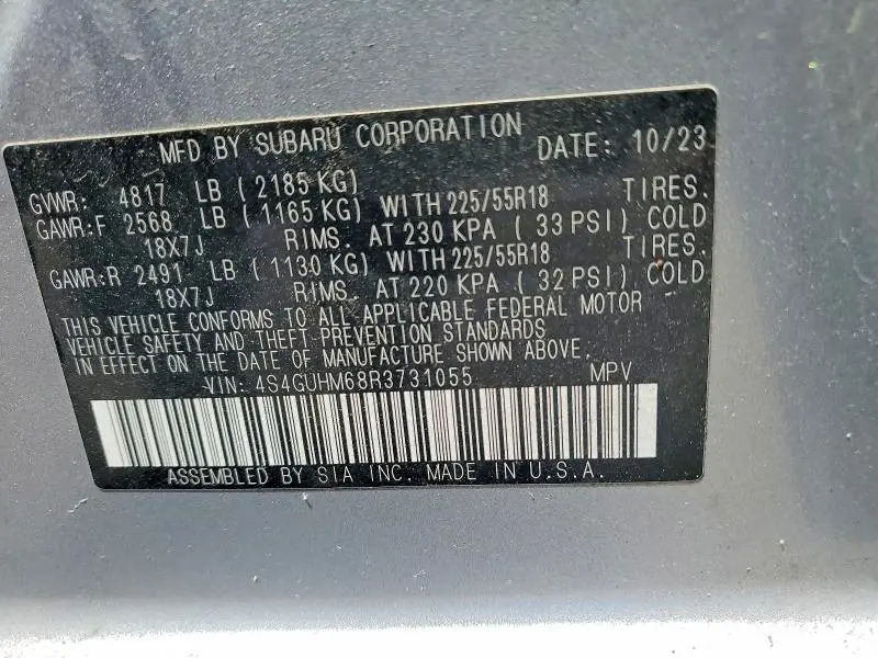 2024 SUBARU CROSSTREK LIMITED  