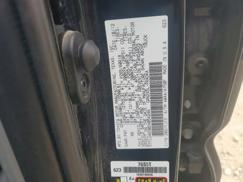 2013 TOYOTA TACOMA V6  