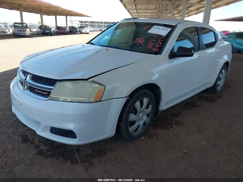 2012 DODGE AVENGER SE