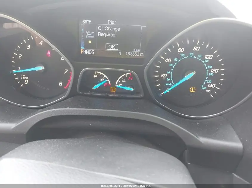 2016 FORD ESCAPE TITANIUM