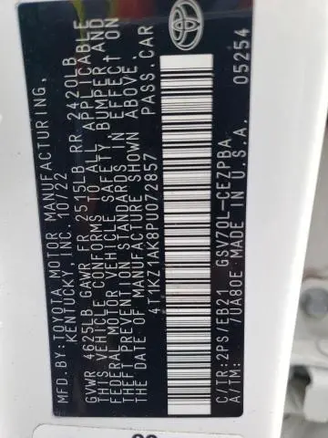 2023 TOYOTA CAMRY TRD  