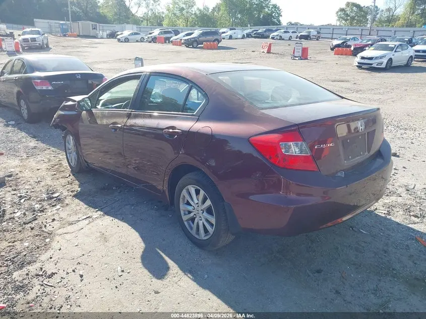2012 HONDA CIVIC EX