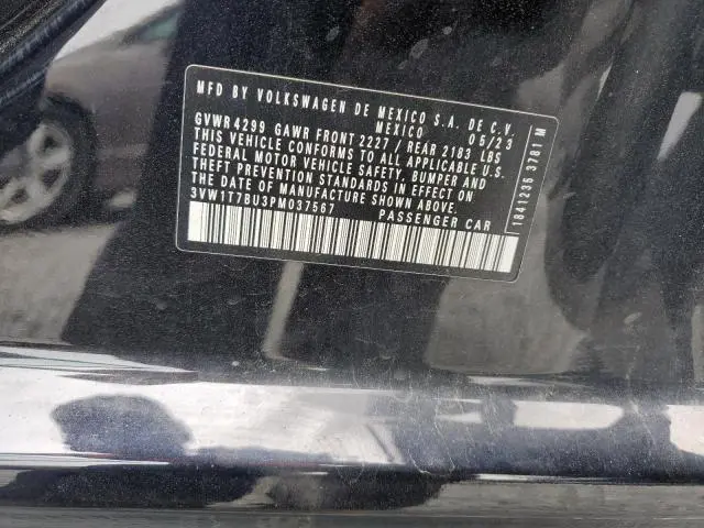 2023 VOLKSWAGEN JETTA GLI AUTOBAHN  