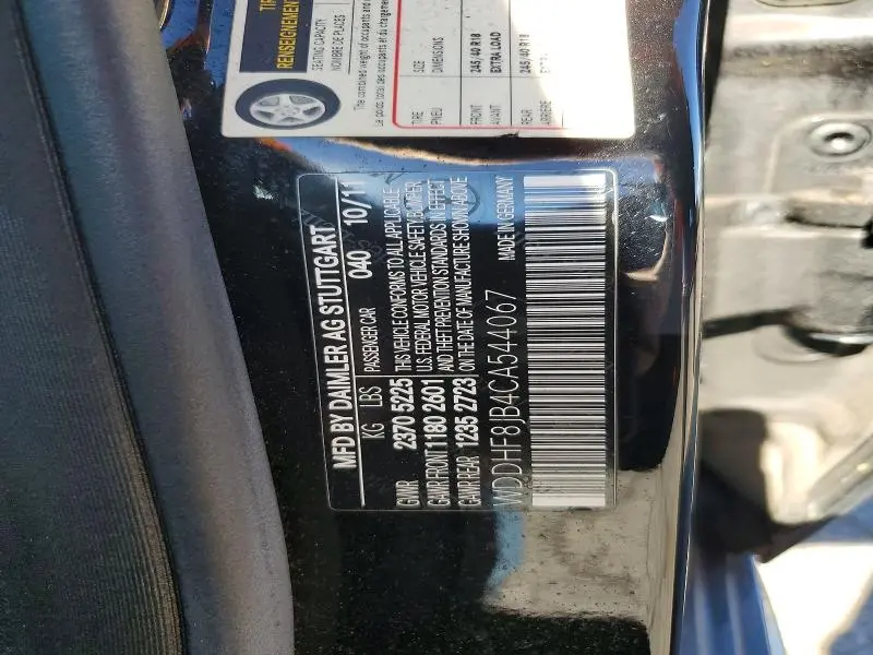 2012 MERCEDES-BENZ E 350 4MATIC  