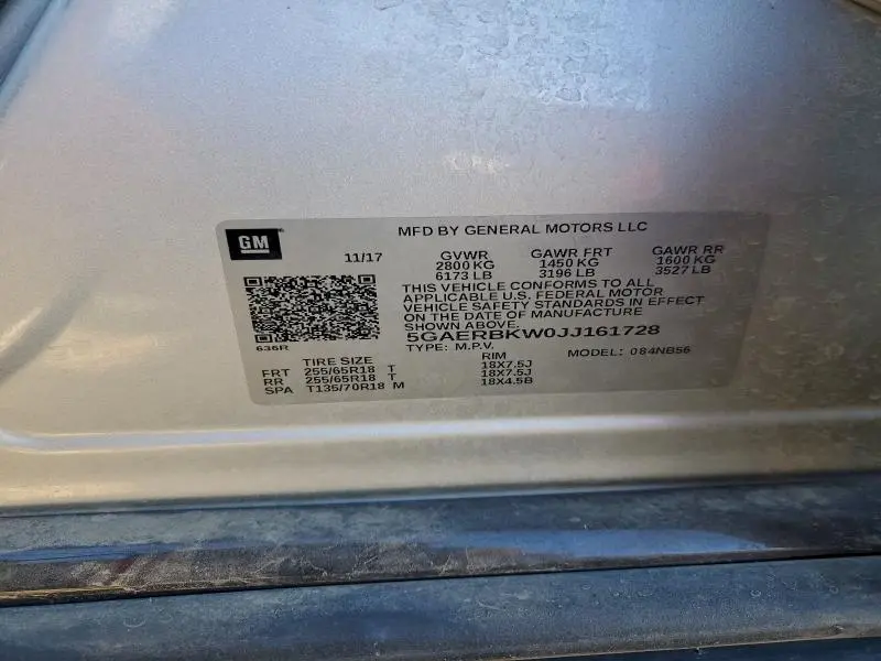 2018 BUICK ENCLAVE ESSENCE  