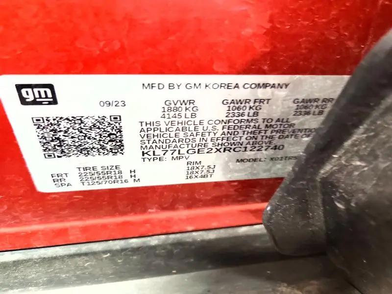 2024 CHEVROLET TRAX 1RS  
