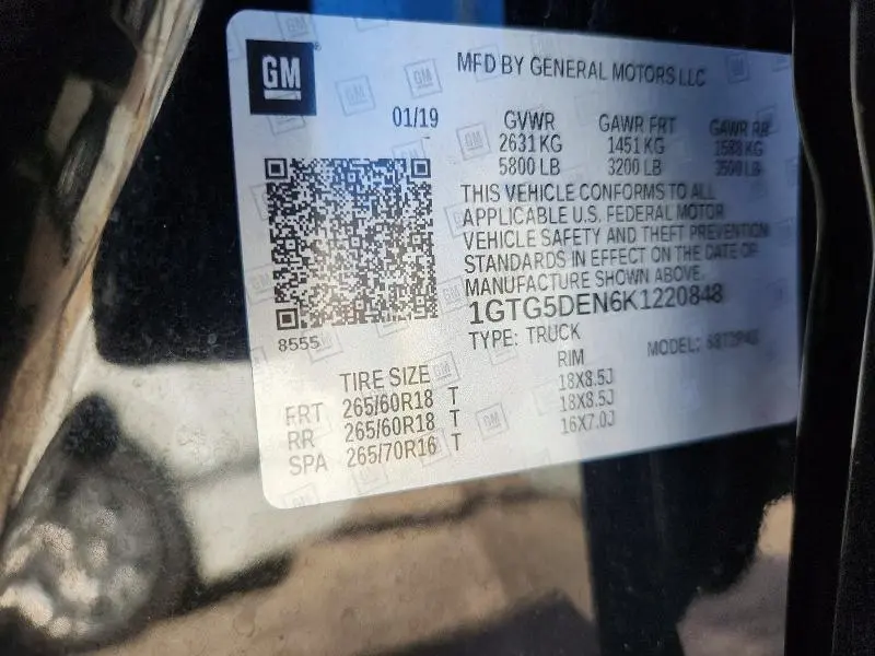2019 GMC CANYON SLT  