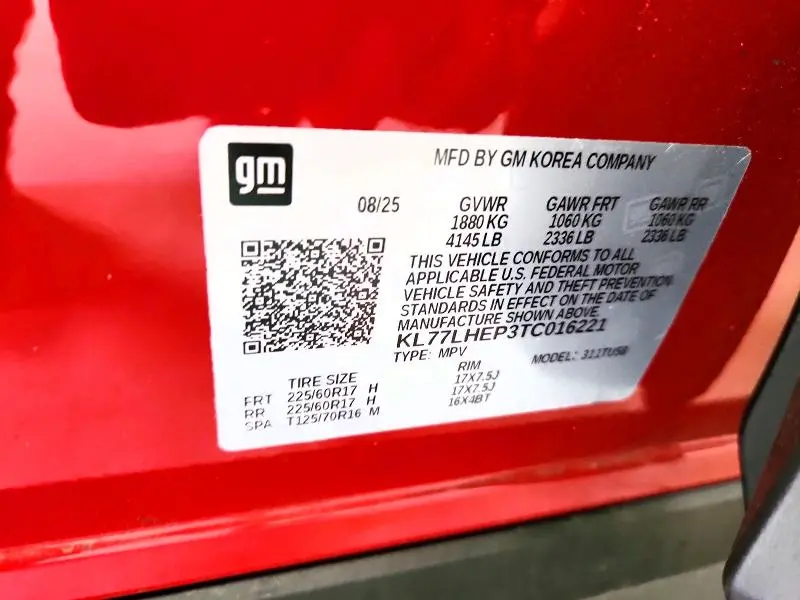 2026 CHEVROLET TRAX 1LT  