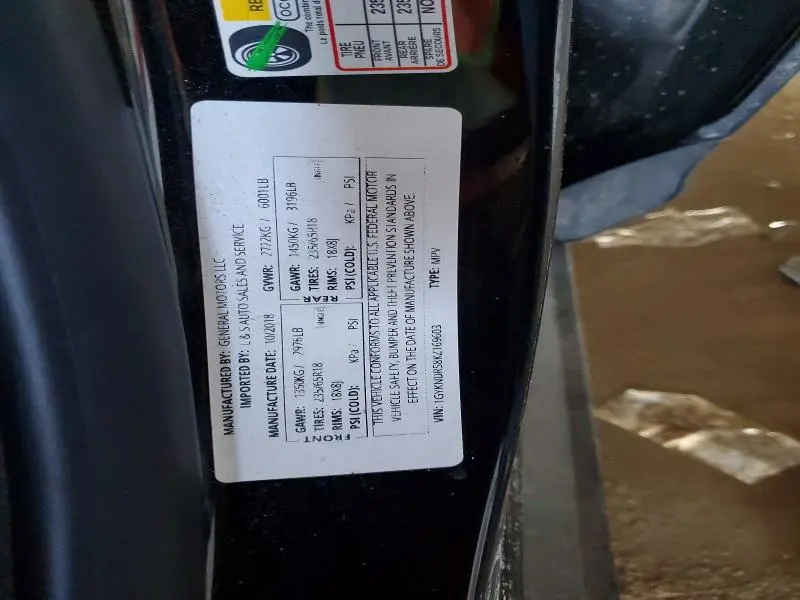 2019 CADILLAC XT5 LUXURY  